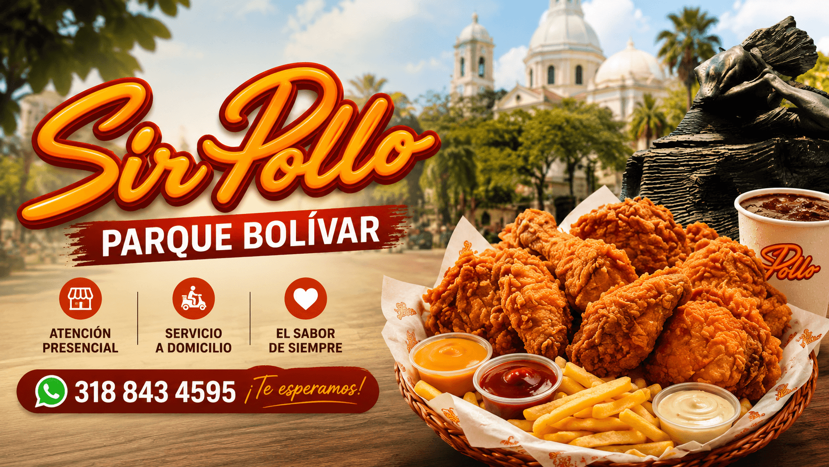 Portada de Sir Pollo Parque Bolívar