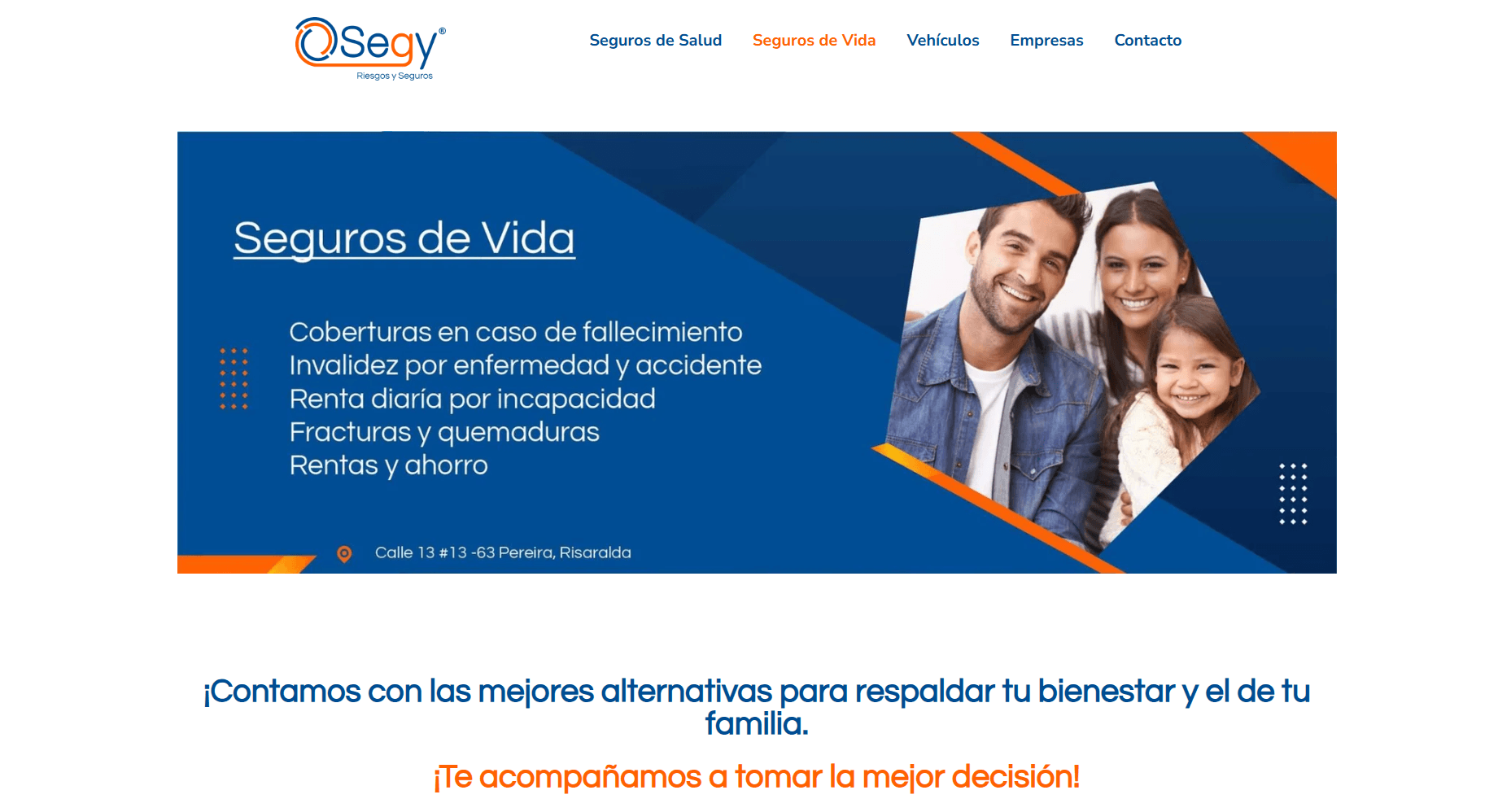 Portada de Segy Seguros