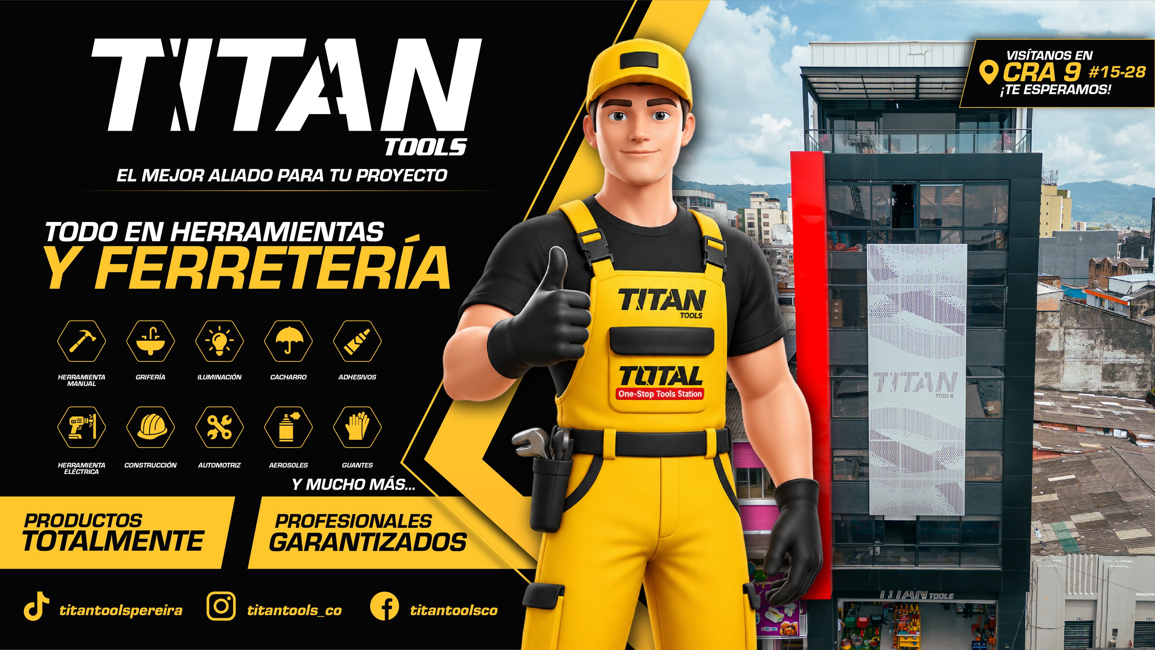 Portada de TITAN TOOLS FERRETERIA