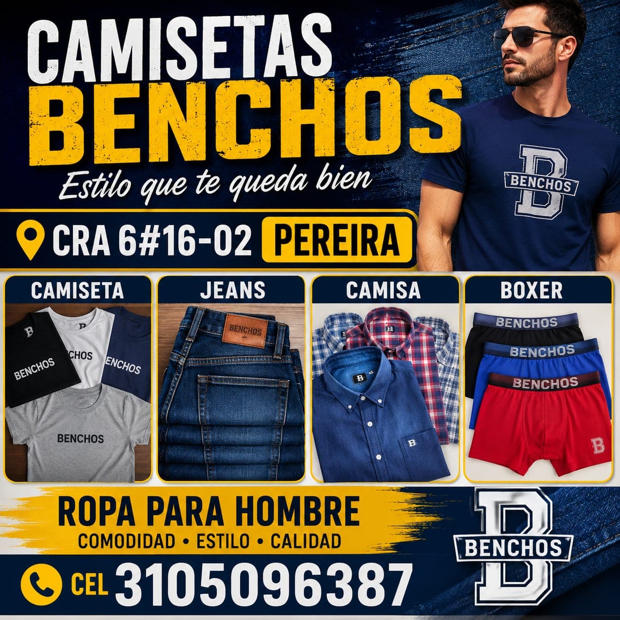Logo de Camisetas benchos