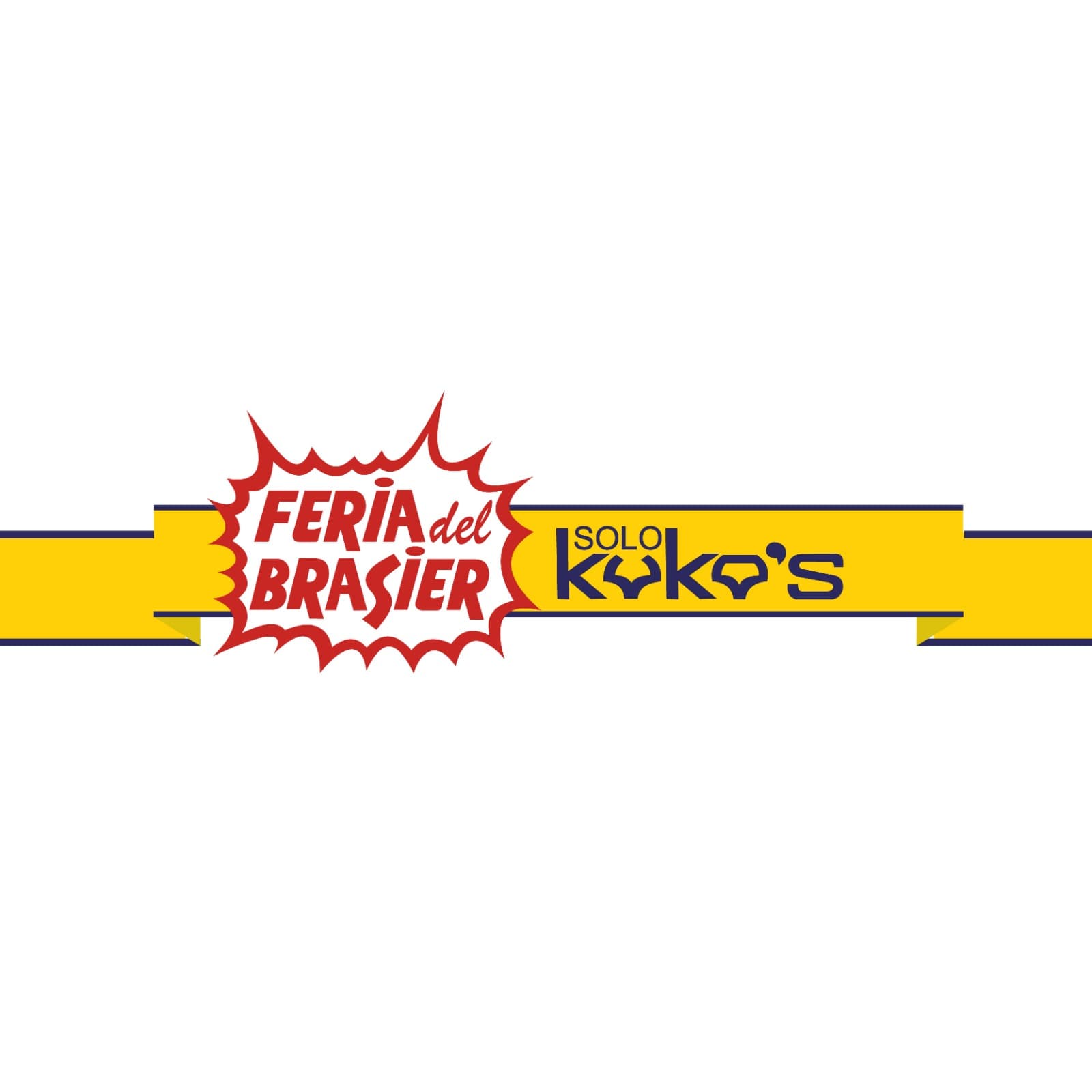 Logo de Feria del brasier y solo kukos
