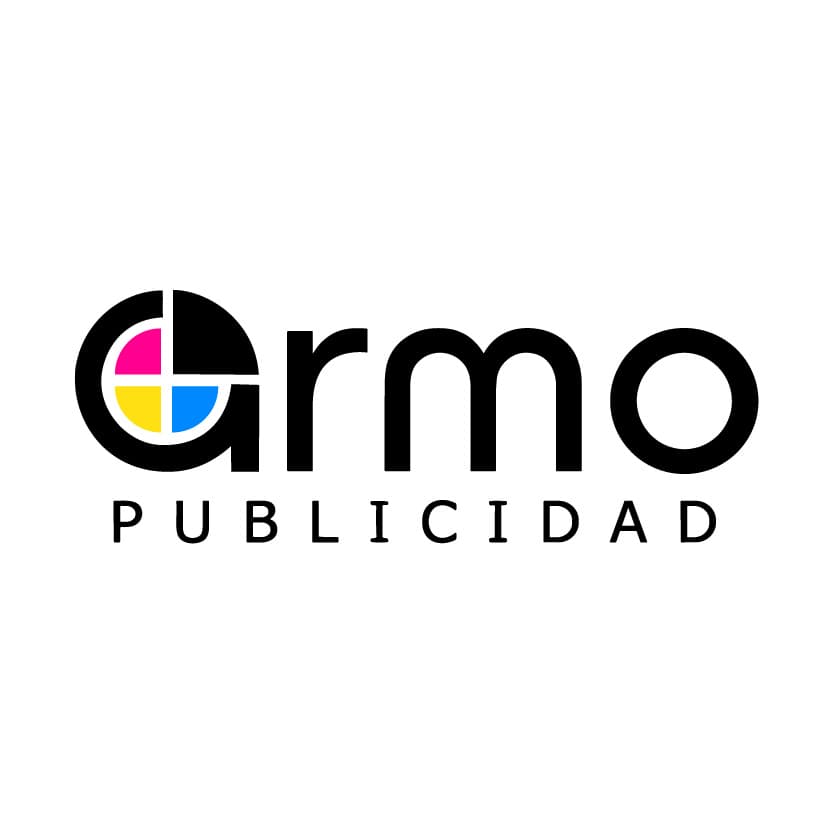 Logo de grupo empresarial armo